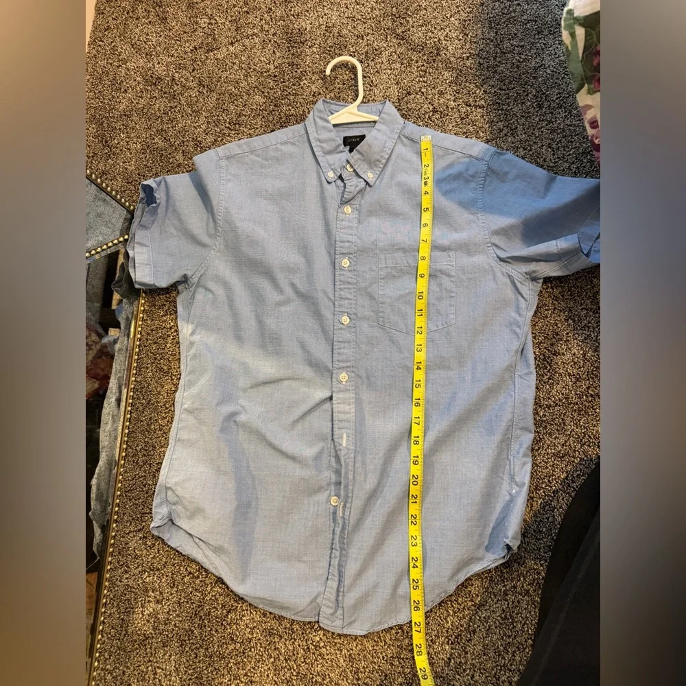 J. Crew Light Blue Casual Button Down Shirt